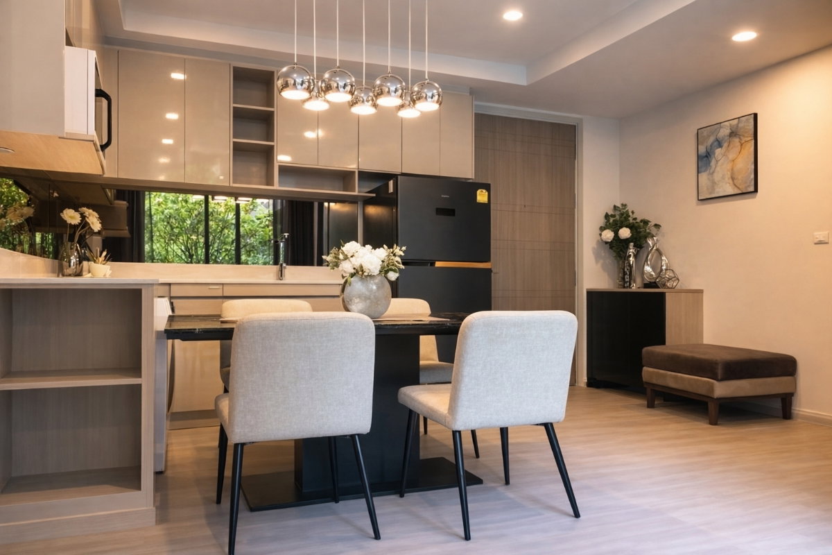 รูป 🔥 ห้องสวย พร้อมเข้าอยู่ 2 นอนหายากย่านนี้ Quintara Treehaus | 38,000 - รูปที่ 6/7