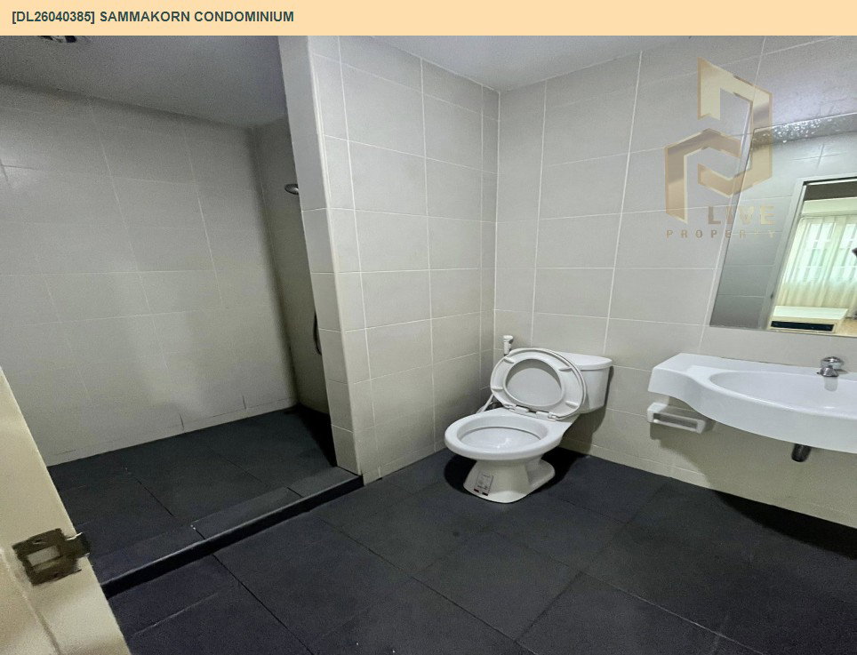 รูป DL26040385 ให้เช่าคอนโด สัมมากร คอนโดมิเนียม  (Sammakorn Condominium) ใกล้ MRT บางรักใหญ่ พร้อมเข้าอยู่ โทรด่วน 0800343450 LineID @655ebbvc - รูปที่ 6/6