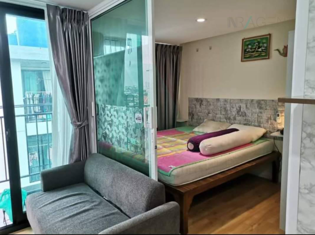 รูป 🎉 ให้เช่าคอนโด โมเดิร์น คอนโด จรัญ 79 อาคาร 1 ชั้น 8 1 ห้องนอน ขนาด 25.00 ตรม ใกล้ เซ็นทรัล ปิ่นเกล้า - รูปที่ 1/8