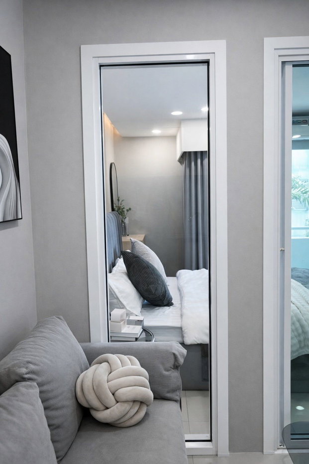 รูป ขายคอนโดรีโนเวทใหม่ สภาพมือหนึ่ง 100% แต่งครบพร้อมเข้าอยู่ ซิตี้ วิลล่า ลาดพร้าว City Villa ลาดพร้าว ใกล้รถไฟฟ้าBTS ลาดพร้าว 101 - รูปที่ 9/9