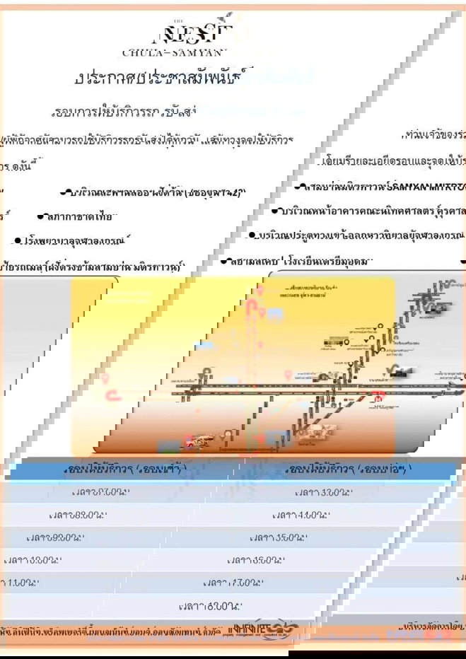 รูป ให้เช่า คอนโด เดอะ เนสท์ จุฬา - สามย่าน MRT สามย่าน MRT SamYan 700 เมตร - รูปที่ 16/20