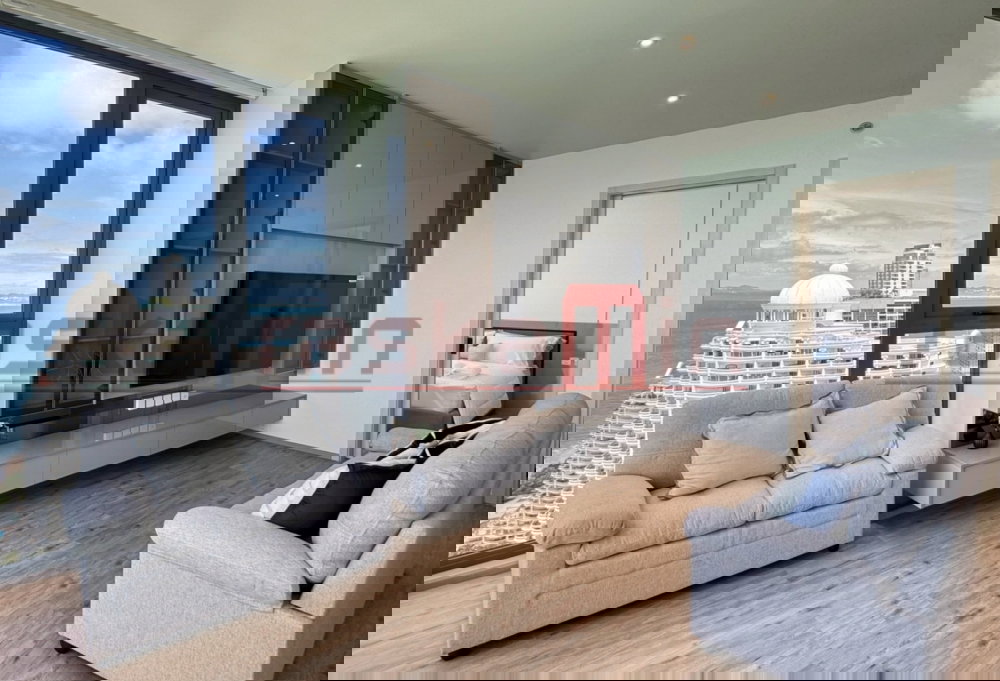 รูป KT0375🏖️2ห้องนอน 82ตรม ชั้นสูง ห้องมุม🌊วิวทะเล พร้อมเฟอร์นิเจอร์🏄‍♂️AROM Wongamat อารมณ์ วงศ์อมาตย์ - รูปที่ 2/14