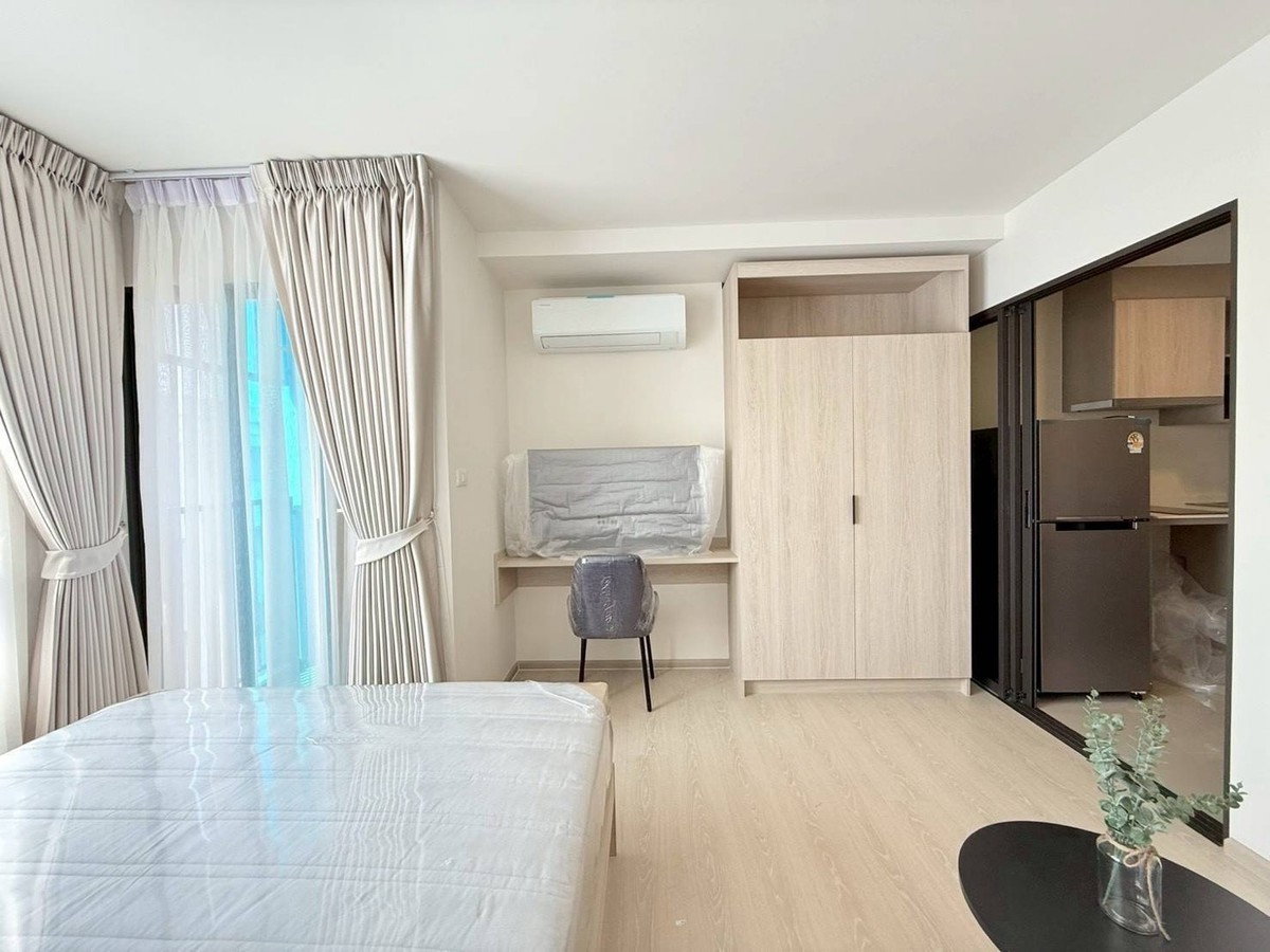 รูป ให้เช่า D Condo Air ลาดกระบัง ห้องสวย พร้อมอยู่ ใกล้สนามบินสุวรรณภูมิ ✈️เฟอร์ครบ เข้าอยู่ได้ทันที 🏡 - รูปที่ 4/6