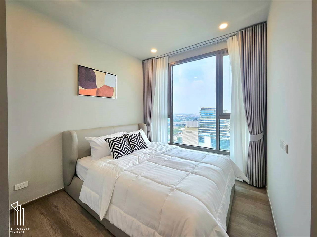 รูป For rent Whizdom The Forestias (Destinia) ห้องมุม ห้องตกแต่งครบ พร้อมเครื่องใช้ไฟฟ้า @50,000 Baht - รูปที่ 3/13