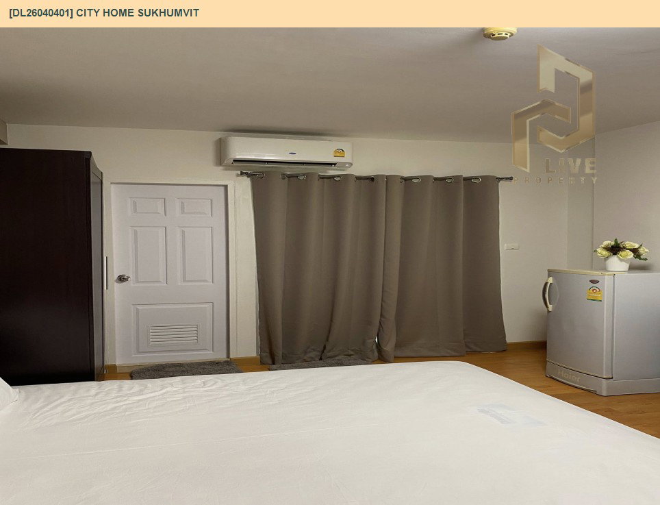 รูป DL26040401 ให้เช่าคอนโด ซิตี้ โฮม สุขุมวิท  (City Home Sukhumvit) ใกล้ BTS อุดมสุข พร้อมเข้าอยู่ โทรด่วน 0800343450 LineID @655ebbvc - รูปที่ 10/10