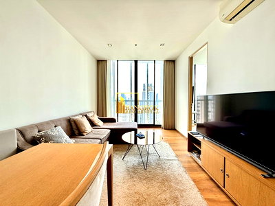 คอนโดให้เช่า : Park Origin | Modern 2 Bed Condo For Rent in Sukhumvit 24 - BR19914CD