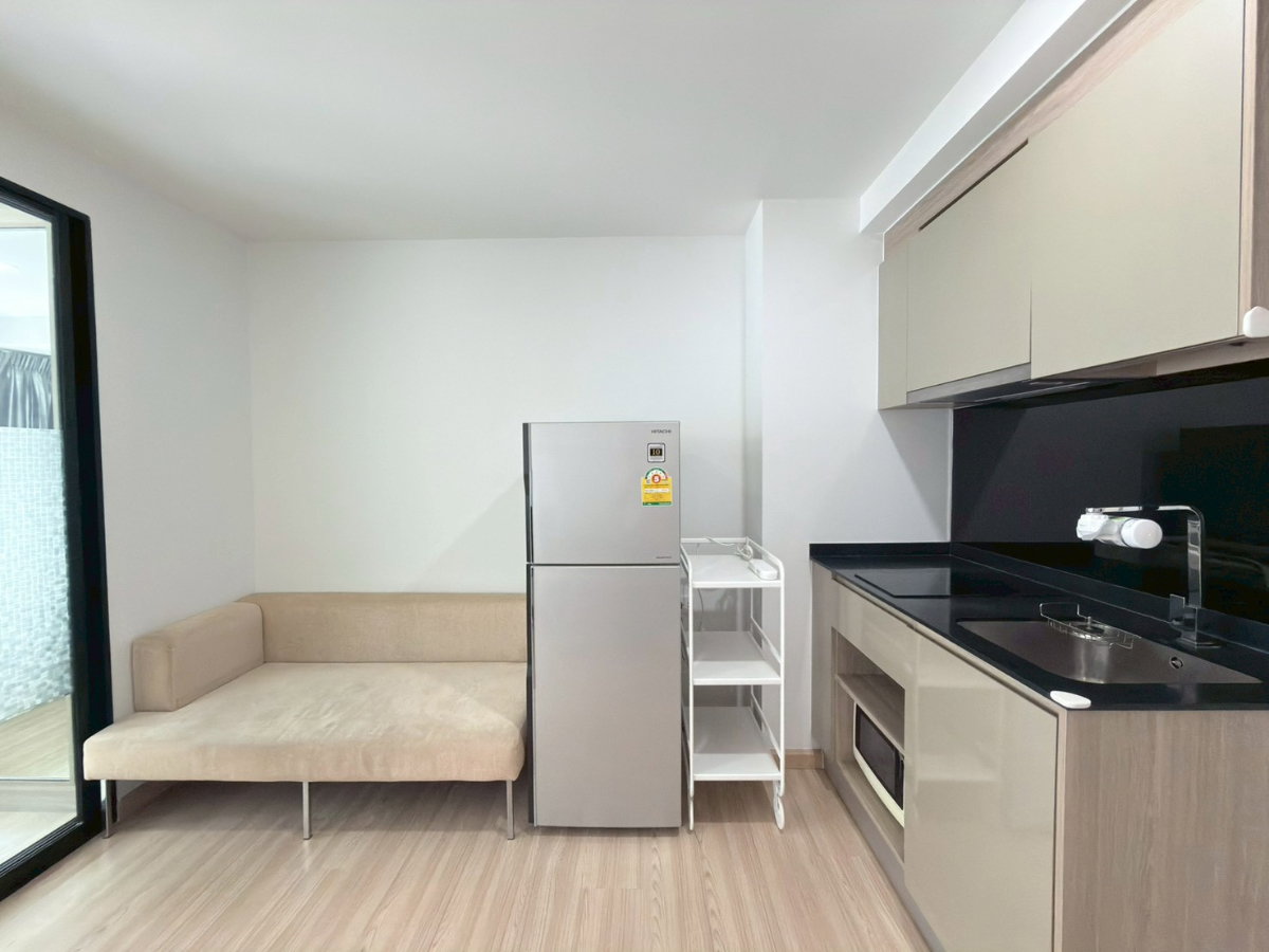 รูป ให้เช่าคอนโด ไนท์บริดจ์ สกายซิตี้ สะพานใหม่ ติดBTSสายหยุด พร้อมเฟอร์นิเจอร์ และเครื่องใช้ไฟฟ้า ขนาด 25 ตร.ม. 9,500/เดือน - รูปที่ 5/11