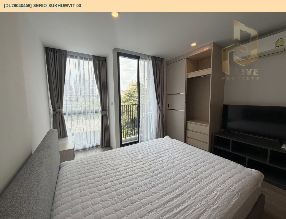 รูป DL26040456 ให้เช่าคอนโด เซอริโอ้ สุขุมวิท 50 (Serio Sukhumvit 50 ) ใกล้ BTS อ่อนนุช พร้อมเข้าอยู่ โทรด่วน 0653619502 LineID @897iyzll - รูปที่ 3/5