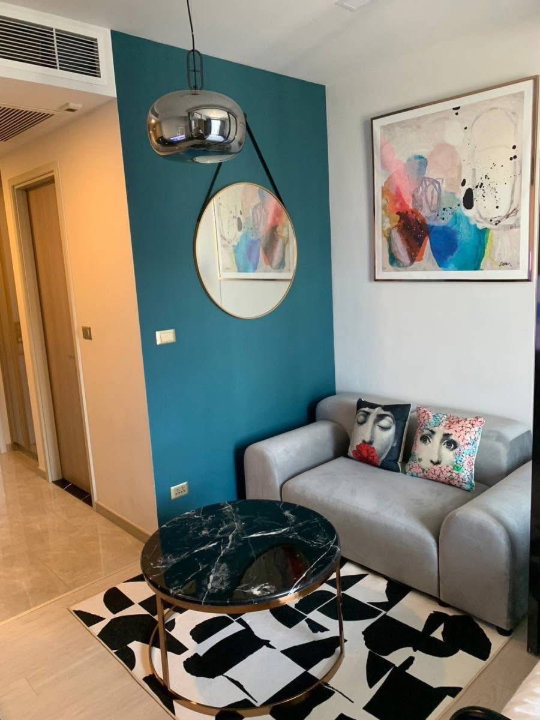 รูป 📍For rent One9 Five Asoke-Rama9 เฟอร์นิเจอร์ครบครัน พร้อมเข้าอยู่ ใกล้เซนทรัลพระรามเก้า mrt พระรามเก้า-RW007881 - รูปที่ 3/18