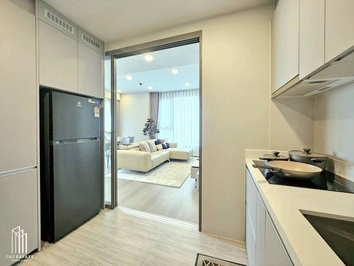 รูป For rent Whizdom The Forestias (Destinia) ห้องมุม ห้องตกแต่งครบ พร้อมเครื่องใช้ไฟฟ้า @50,000 Baht - รูปที่ 6/13