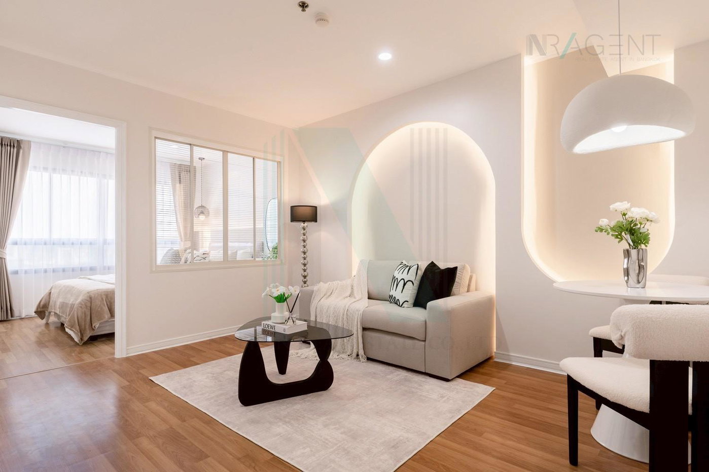 รูป 📌 ขายคอนโด ลุมพินี เพลส พหลโยธิน-สะพานควาย อาคาร B ชั้น 22 1 ห้องนอน ขนาด 35 ตรม ใกล้ โรงพยาบาลเปาโลเมมโมเรียล - รูปที่ 2/8