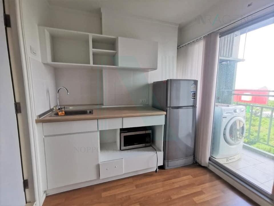 รูป ให้เช่าคอนโด ลุมพินี พาร์ค พระราม 9 - รัชดา อาคาร A ชั้น 12 1 ห้องนอน ขนาด 26.00 ตรม ใกล้ MRT พระราม 9 - รูปที่ 6/8