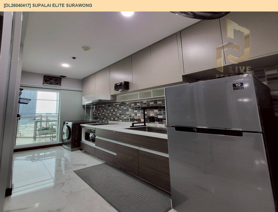 รูป DL26040417 ขายคอนโด ศุภาลัย เอลีท สุรวงศ์ (Supalai Elite Surawong) ใกล้ MRT สามย่าน พร้อมเข้าอยู่ โทรด่วน 0656259498 LineID @257sxzzu - รูปที่ 9/16