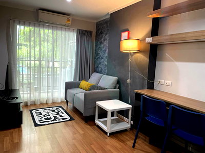 Condos for rent : For rent condo LUMPINI PARK RAMA 9 - RATCHADA Building B, Floor 6,1 bed room, Room size 38 sqm