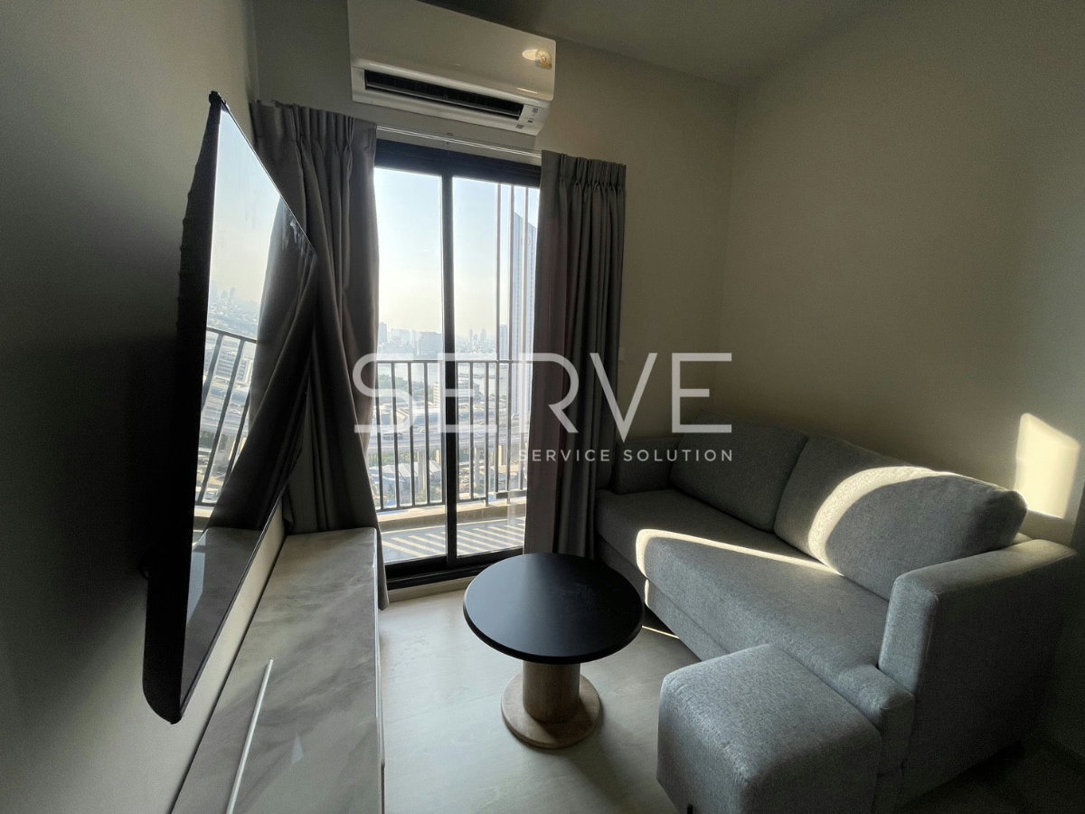 รูป 🔥17K- ห้องใหม่แกะกล่อง 1นอน ชั้นสูง25+ วิวเมือง แต่งสวย เฟอร์แน่น พร้อมอยู่ คอนโดใหม่ติดริมแม่น้ำ ทำเลดีๆ ใกล้พระราม 3 ,สาทร @ Nue Riverest Ratburana - รูปที่ 1/7