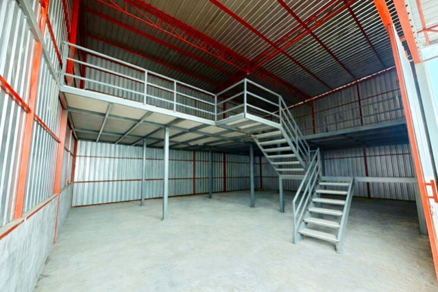 รูป โกดัง 2 ชั้นให้เช่า 59 ตร.วา. 235 ตร.ม. . บนทำเลติด เลียบคลองทวีวัฒนา พุทธมณฑลสาย 3 โลตัส โก เฟรช - รูปที่ 3/8