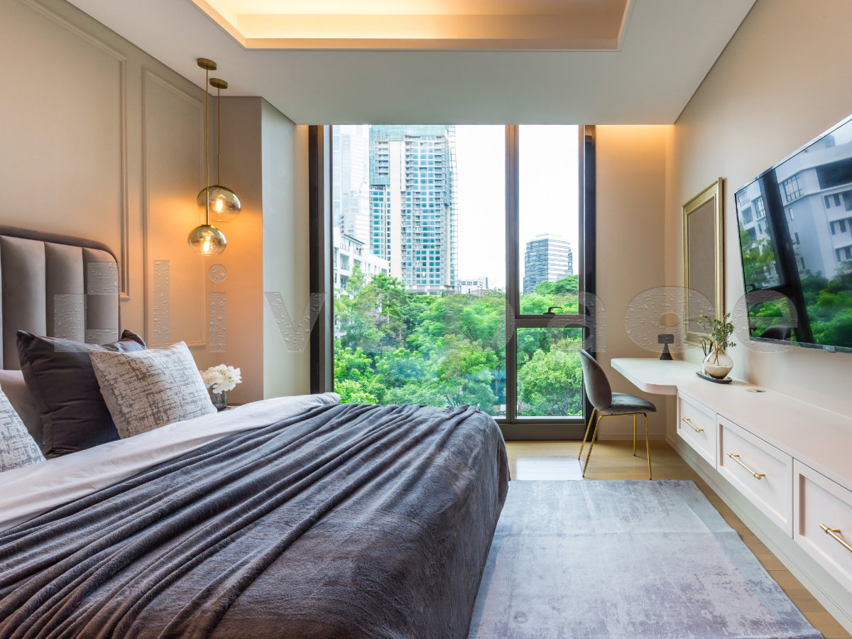 รูป ▚ LI145ツ ให้เช่า: Baan Sindhorn 2BR 126sqm. ✨ คอนโดหรู Low-Rise ทำเล Super Prime เฟอร์ครบ ฟีลอยู่บ้านหรูใจกลางเมือง 🏙️ - รูปที่ 9/15