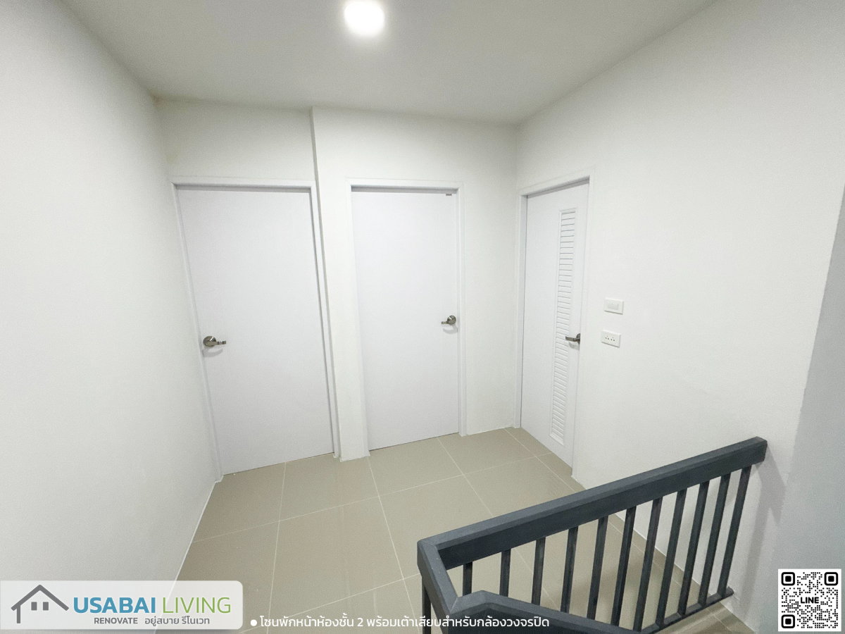 รูป ทาวน์เฮ้าส์ รีโนเวทใหม่ทั้งหลัง ลาดพร้าว93 ใกล้สถานีรถไฟฟ้า ใกล้ รพ.ลาดพร้าว เพิ่มความเป็นส่วนตัวมากขึ้น (เจ้าของขายเอง) - รูปที่ 15/22