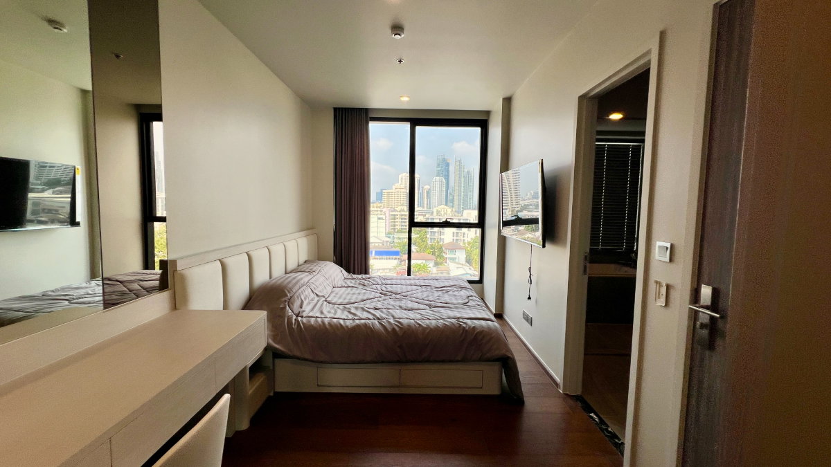 รูป พร้อมเช่า Ideo Q Sukhumvit 36 2ห้องนอน 2ห้องน้ำ ตกแต่งเฟอร์นิเจอร์ครบ พร้อมเข้าอยู่! - รูปที่ 2/13