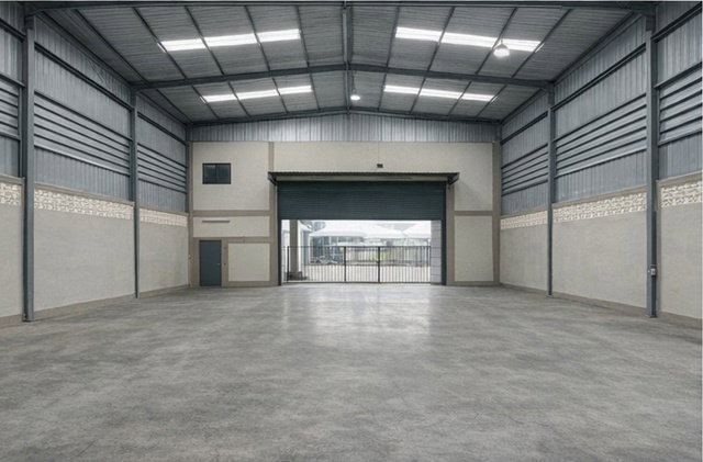 รูป โกดัง Stand Alone DO HOME ทำเลศักยภาพ สมุทรสาคร อาคาร 375–415 ตรม. ถ.บ้านแพ้ว ดูโฮม มหาชัย 800ม. ให้เช่าบนที่ดิน 200 ตรว. - รูปที่ 4/8