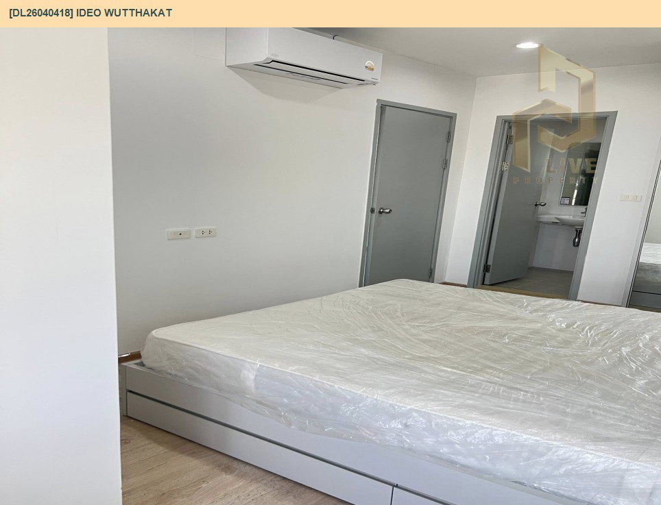 รูป DL26040418 ให้เช่าคอนโด ไอดีโอ วุฒากาศ (IDEO Wutthakat) ใกล้ BTS วุฒากาศ พร้อมเข้าอยู่ โทรด่วน 0800343450 LineID @655ebbvc - รูปที่ 10/14