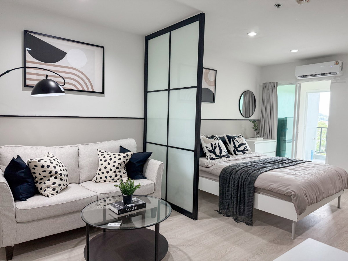 For Sale ‼️ Cozy newly renovated condo at The View Suanluang with Suan Luang garden view 🌿✨ - image 3