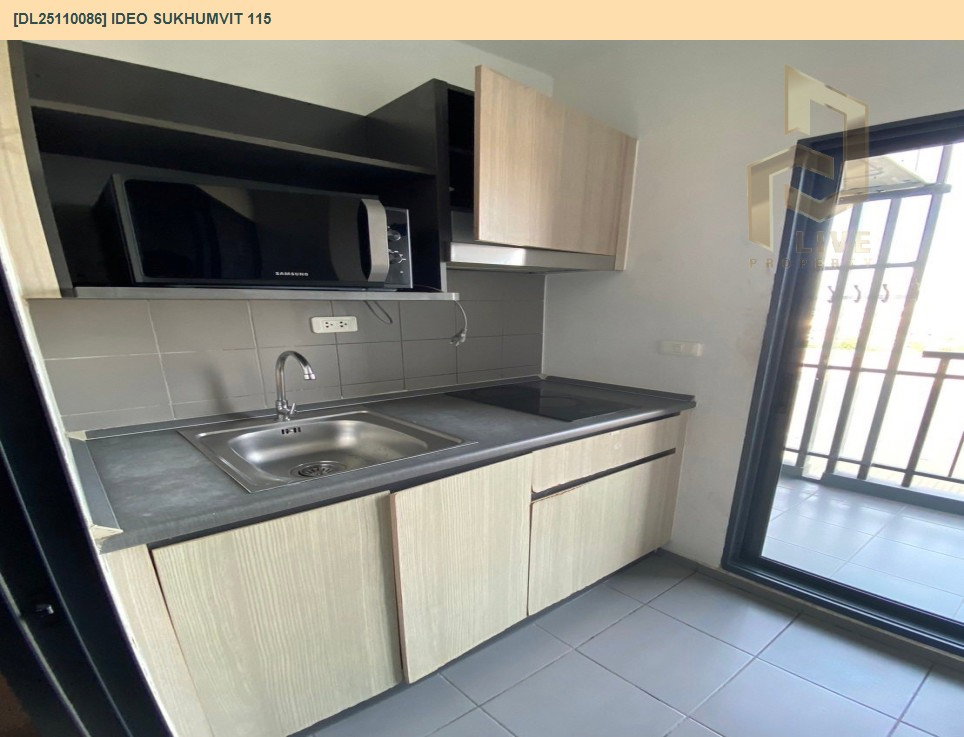 รูป M DL25110086 ขาย คอนโด ไอดีโอ สุขุมวิท 115 (IDEO SUKHUMVIT 115 ) พร้อมเข้าอยู่ โทรด่วน 0638692663 LineID@655ebbvc - รูปที่ 8/11