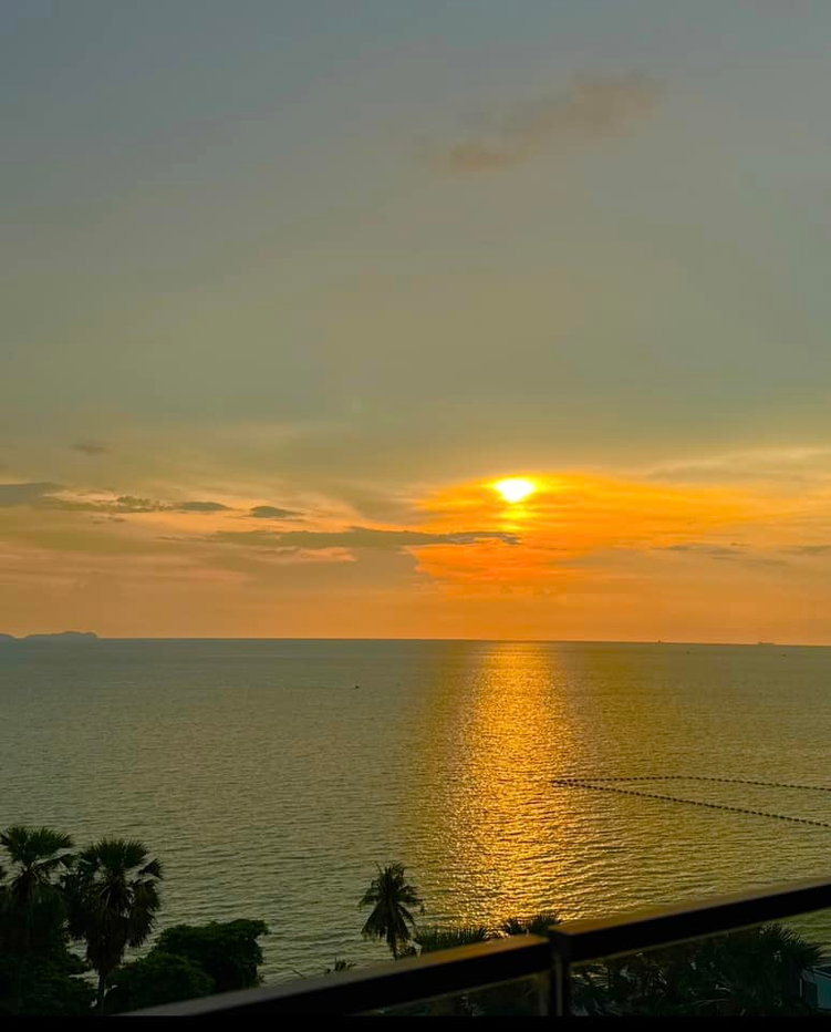 รูป KT0364🏖️1ห้องนอน 39ตรม ชั้น10🌊วิวทะเล พร้อมเฟอร์นิเจอร์🦀AROM อารมณ์ วงศ์อมาตย์ พัทยาเหนือ - รูปที่ 9/11