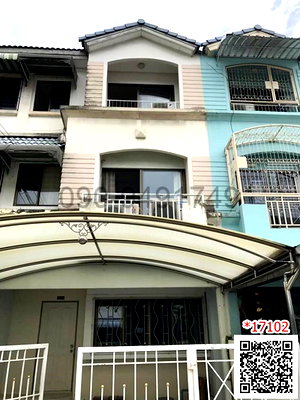 ทาวน์โฮม ม.รามคำแหง : ขาย ทาวน์เฮ้าส์ 3 ชั้น ขนาด 3 ห้องนอน บ้านกลางเมือง พระราม 9 ซอย 43 ใกล้ The Nine พระราม 9 