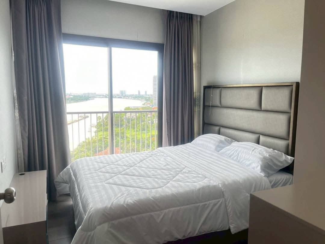 รูป ให้เช่า The politan aqua ห้องหน้าแม่น้ำ แบบ 2 ห้องนอน วิวแม่น้ำ180องศา - รูปที่ 7/13