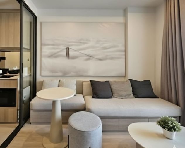 ให้เช่า คอนโดใกล้BTS วงเวียนใหญ่ | Reference Sathorn-Wongwianyai | 1 ห้องนอน เฟอร์นิเจอร์และเครื่องใช้ไฟฟ้าครบ , ใกล้The Mall ท่าพระ