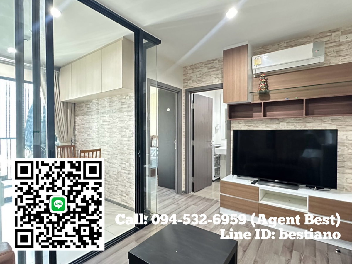 รูป ✨ ปล่อยเช่า The Base Park East Sukhumvit 77 ใกล้ BTS อ่อนนุช วิวสระ ทิศใต้ | 15,000 บาท/เดือน ✨ - รูปที่ 1/9