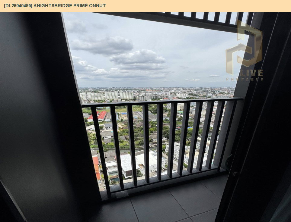 รูป DL26040495 ขายคอนโด ไนท์บริดจ์ ไพร์ม อ่อนนุช (Knightsbridge Prime Onnut) ใกล้ BTS อ่อนนุช พร้อมเข้าอยู่ โทรด่วน 0800343450 LineID @655ebbvc - รูปที่ 9/11
