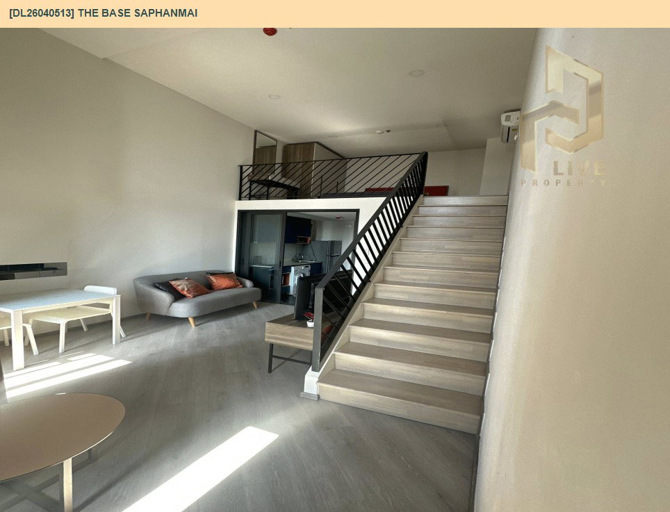 รูป DL26040513 ให้เช่าคอนโด เดอะ เบส สะพานใหม่ (THE BASE Saphanmai) ใกล้ BTS สายหยุด พร้อมเข้าอยู่ โทรด่วน 0656133286 LineID @534wlwof - รูปที่ 4/9