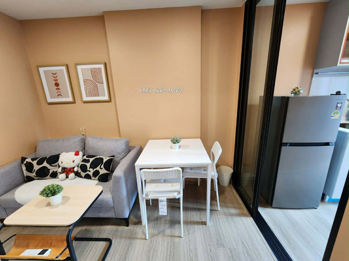 รูป 🍁🍁🍁 ให้เช่าคอนโด เคฟ ลูมินัส บางมด (( 28 ตรม / 15500 ต่อเดือน / ห้องใหม่ วิวสระว่ายน้ำ )) ห่าง ม บางมด 5 นาที - รูปที่ 10/14