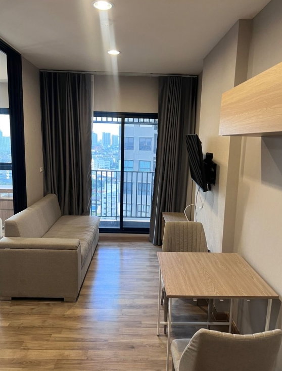 รูป ✨ ให้เช่า ห้องใหญ่ 41 ตรม คอนโด NICHE MONO เจริญนคร 1 นอน ชั้น 16 เพียง 15000 บาท 🏡💖 - รูปที่ 3/9