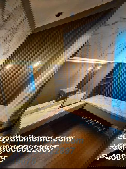 รูป P-49075 วิวเมืองสวย! ศุภาลัย ริเวอร์ รีสอร์ท 1 ห้องนอน ใกล้ ICONSIAM 17,000 บาท | Line Id: @easythaihome | 085-592-2897 - รูปที่ 7/16