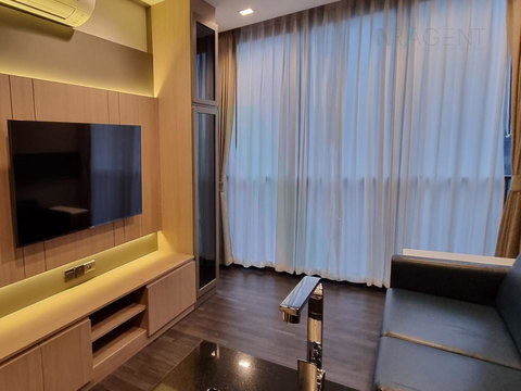 ให้เช่าคอนโด เดอะ ไลน์ อโศก-รัชดา อาคาร 1 ชั้น 12 1 ห้องนอน ขนาด 35.00 ตรม ใกล้ ฟอร์จูนทาวน์