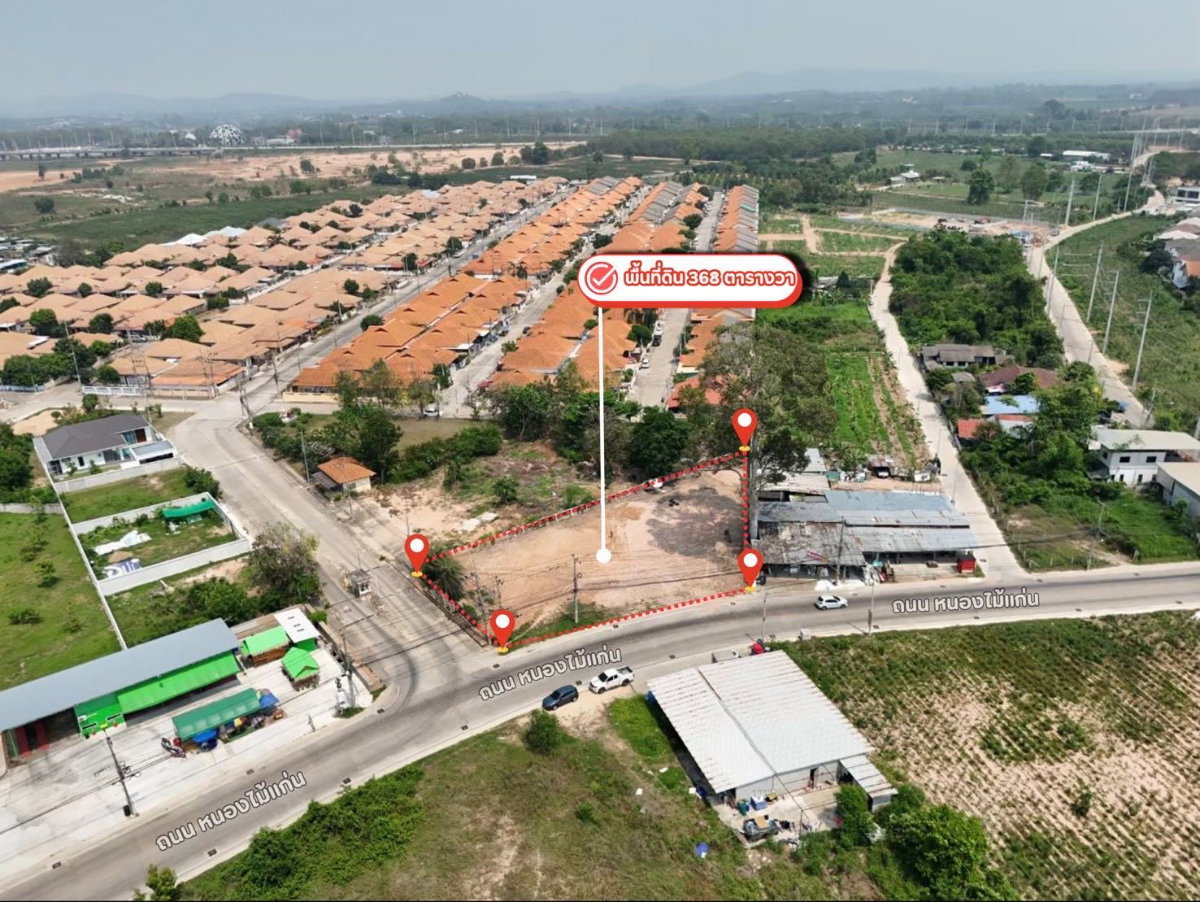 รูป ให้เช่าที่ดิน ทำเลดี ติดถนนเส้นหลัา หนองไม้แก่น บางละมุง พัทยา - รูปที่ 9/12