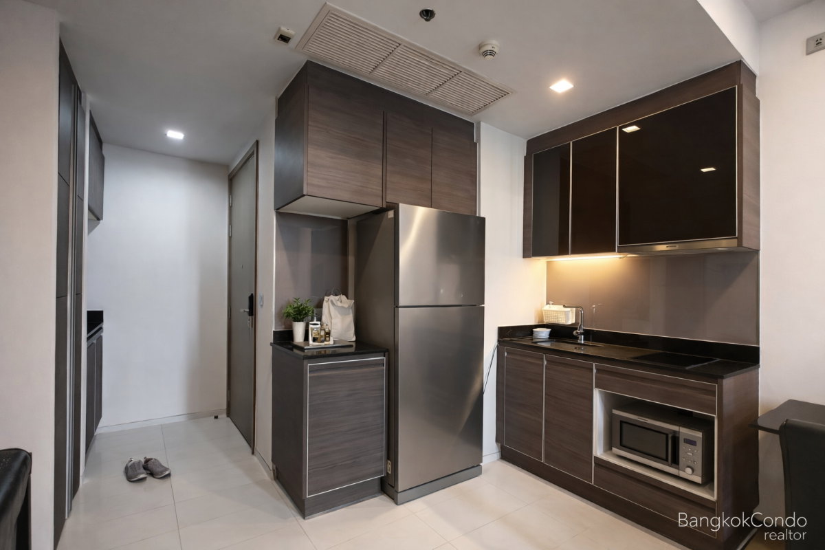 รูป 🍀🍀 Cozy room🍀 ให้เช่า📌 คีนน์ บาย แสนสิริ(Line: @rent2022)BTS ทองหล่อ พร้อมเข้าอยู่ 🔖A11143 - รูปที่ 7/12