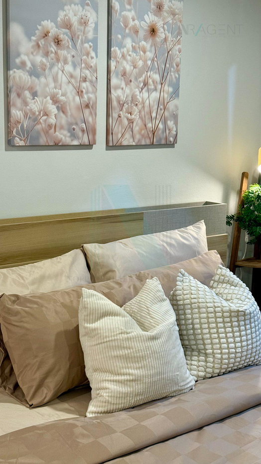 picture ð For Rent Condo RATCHADA ORCHID Building B, Floor 18,Studio, Room size 35.00 sqm - 1/8