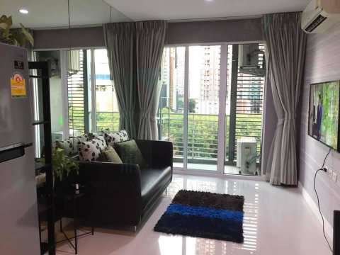 For rent The Mark Ratchada-Airport Link 1 bedroom 7th floor near MRT Rama 9.