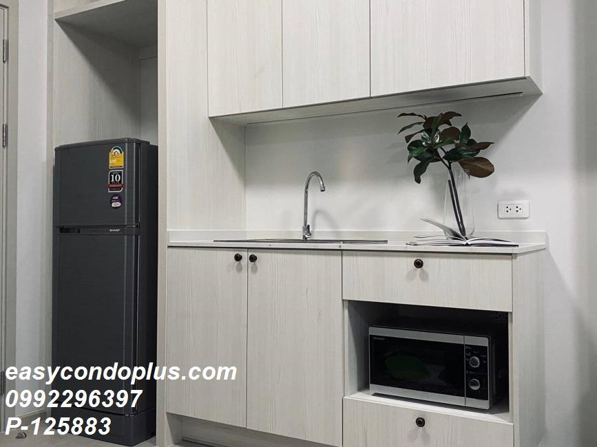 รูป P-125883 วิวสวย! Chapter One บางโพ 1 นอน ใกล้ MRT บางโพ 12,000 บาท | Line Id: @easycondoplus | 099-229-6397 - รูปที่ 8/10