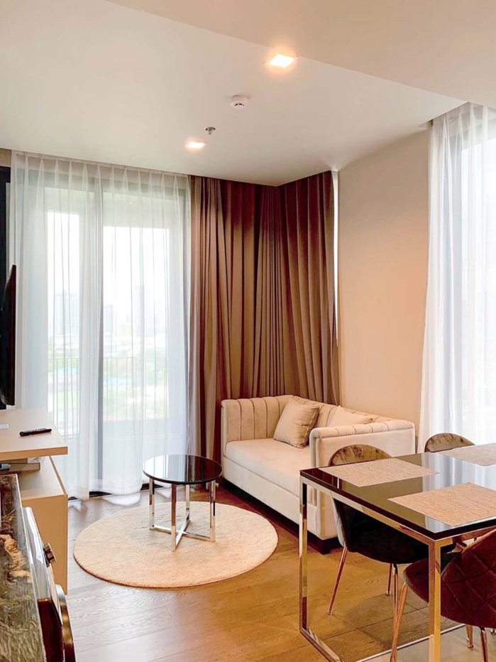 รูป ให้เช่า คอนโด Ideo Q สุขุมวิท 36 แบบ One bed plus 1 นอน 1 น้ำ 46 ตรม เฟอร์ครบ ใกล้ BTS ทองหล่อ เอกมัย พร้อมพงษ์ พระราม 4 : KT26R-008 - รูปที่ 2/10