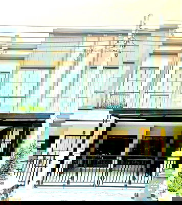 เช่าทาวน์โฮม ม.เวสเทิร์น  : พร้อมเฟอร์ฯ สายไหม-พหลโยธินใกล้สายไหมอเวนิว 800 ม. 28 ตร.ว. บ้านสภาพใหม่กริ้บ ฟังก์ชันลงตัว 2 นอน 2 น้ำ เครื่องใช้ไฟฟ้าครบ ตลาดสายไหม