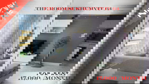🍀🍀🍀Prime condo Location 🚆ให้เช่า📍เดอะรูม สุขุมวิท 64 🌹(Line:@rent2022) BTSบางจาก✨พร้อมเข้าอยู่ ✨ A05473
