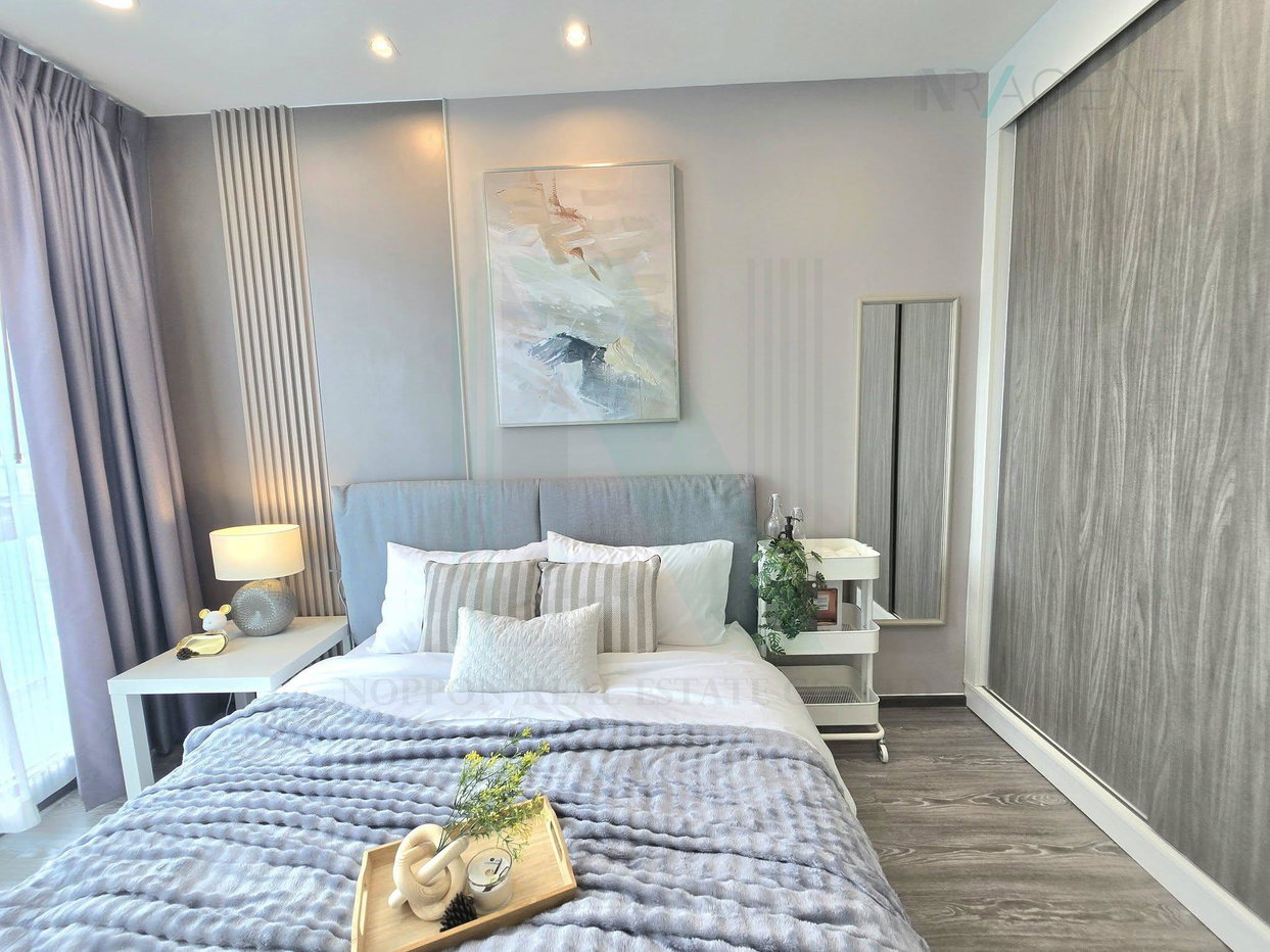 รูป 🚩 ขายคอนโด เซล รัตนาธิเบศร์ 2 อาคาร 1 ชั้น 2 1 ห้องนอน ขนาด 31 ตรม ใกล้ เซ็นทรัล รัตนาธิเบศร์ - รูปที่ 7/8