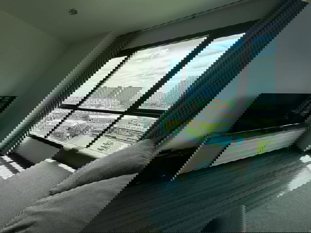 รูป ✨ ปล่อยเช่า The Base Park West สุขุมวิท 77 ใกล้ BTS อ่อนนุช ห้องใหญ่ 2 ห้องนอน วิวสระ | 24,000 บาท/เดือน ✨ - รูปที่ 7/9