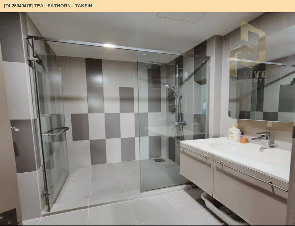 รูป DL26040476 ให้เช่าคอนโด ทีล สาทร - ตากสิน (TEAL Sathorn - Taksin) ใกล้ BTS วงเวียนใหญ่ พร้อมเข้าอยู่ โทรด่วน 0800343450 LineID @655ebbvc - รูปที่ 5/5