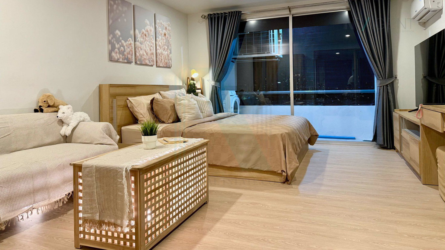 picture ð For Rent Condo RATCHADA ORCHID Building B, Floor 18,Studio, Room size 35.00 sqm - 3/8